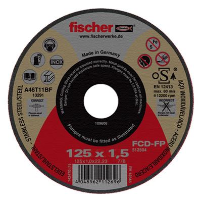 Fischer vágókorong FCD 115x1,0INOX