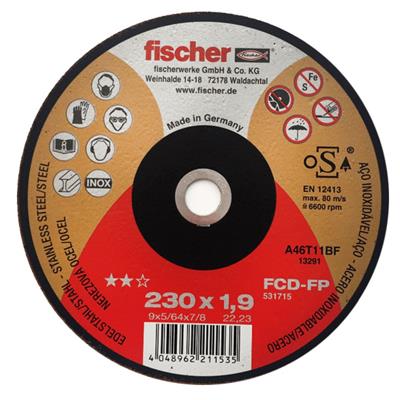 Fischer vágókorong FCD 230x1,9INOX
