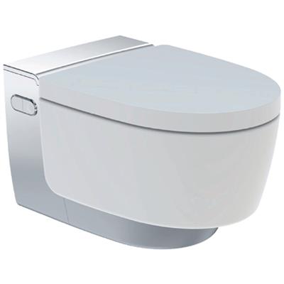 Geberit AquaClean Mera Classic komplett higiéniai fali wc-vel magasfényű króm.