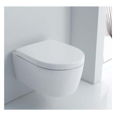 Geberit iCon WC csésze fali, mély öblítésű, rövid, zárt forma, Rimfree, 
