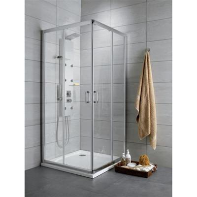 Radaway Premium Plus D zuhanykabin 100x80 átlátszó üveg (cikkszám: 30434-01-01N)