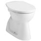 Alföldi Bázis WC csésze alsó kifolyású, mélyöblítésű + CleanFlush 7094-R101