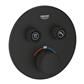 Grohe Grohtherm SmartControl termosztátos keverő, 2-utas váltóval, szín: phantom black