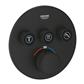Grohe Grohtherm SmartControl termosztátos keverő, 3-utas váltóval, szín: phantom black