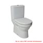 Jika Tigo monoblokkos WC-csésze univerzális csatlakozással, mélyöblítésű, fehér 62 cm