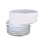Styron WC lefolyó csatlakozó 20 mm-es eltolással, gumi