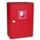 Tűzcsapszekrény piros V1-C 650x450x250, falba süllyeszthető, ÜRES