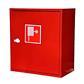 Tűzcsapszekrény piros V2-DM  600x600x250mm, falon kívüli, KOMPLETT